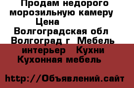 Продам недорого морозильную камеру › Цена ­ 5 500 - Волгоградская обл., Волгоград г. Мебель, интерьер » Кухни. Кухонная мебель   